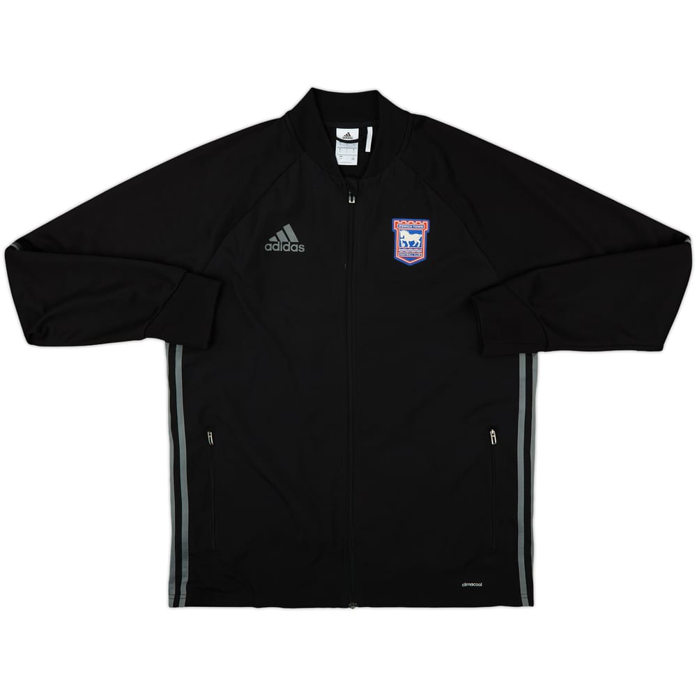 2016-17 Ipswich adidas Track Jacket - 8/10 - (L)