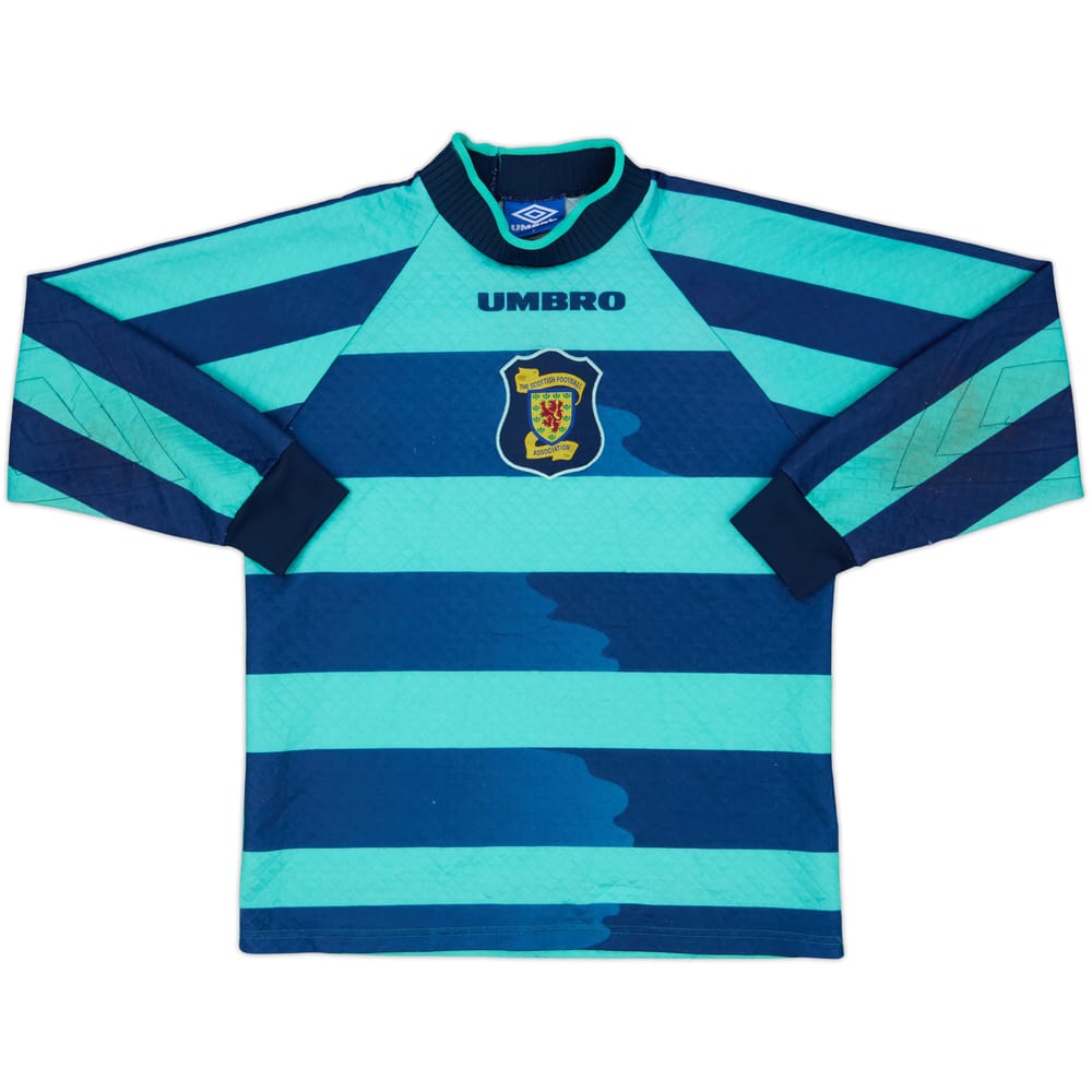 1998-99 Scotland GK Shirt - 6/10 - (Y)