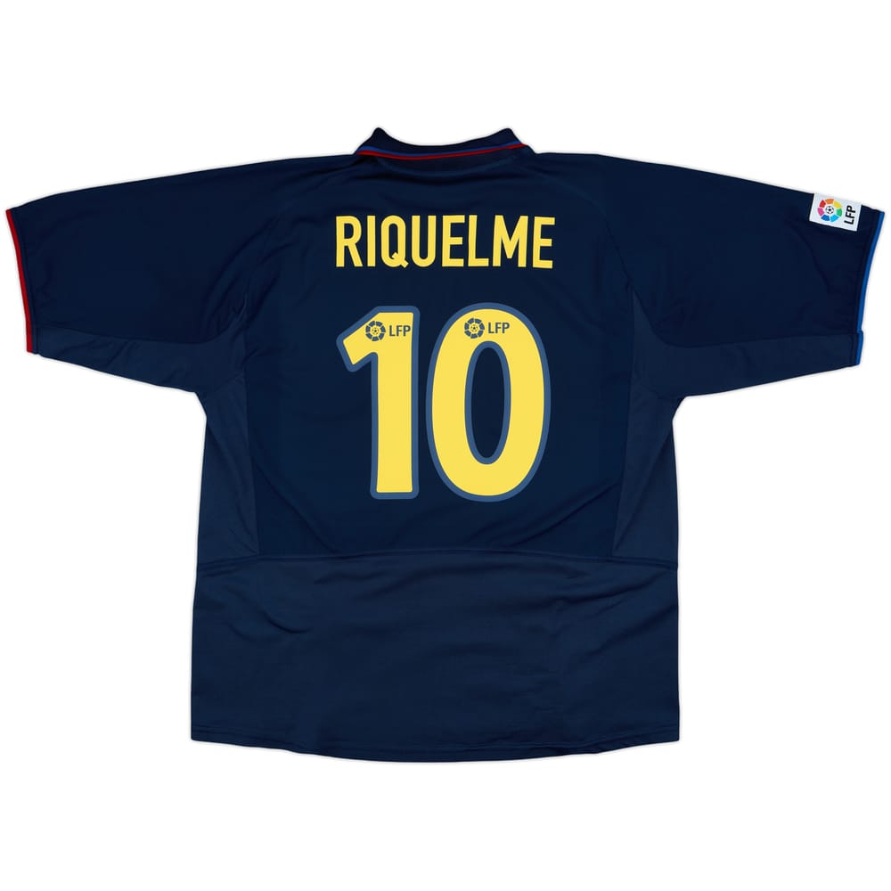 2002-03 Barcelona Away Shirt Riquelme #10 - 8/10 - (XL)