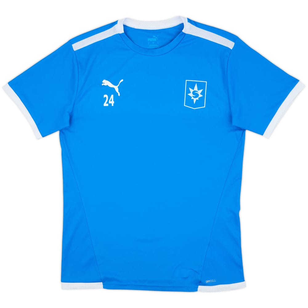 2021 Stjarnan Puma Player Issue Training Shirt #24 - 10/10 - (S)