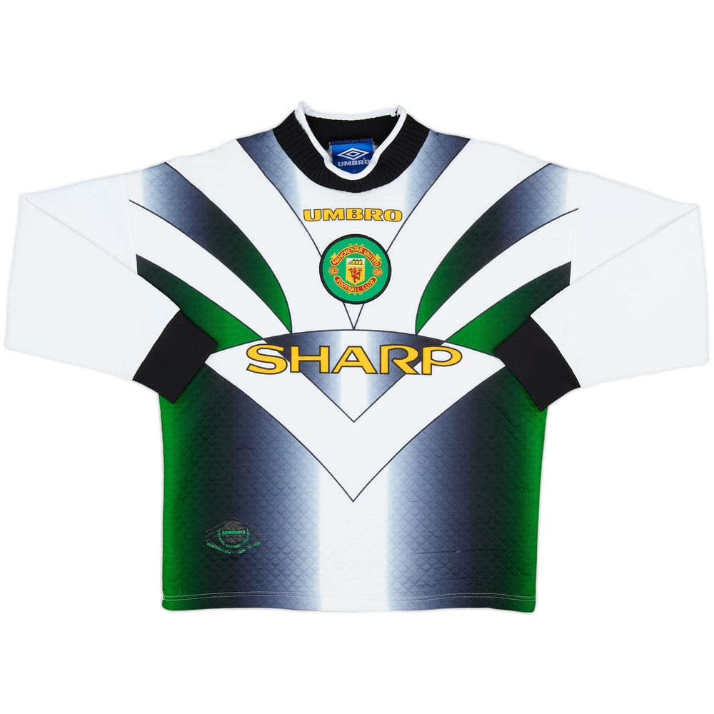 1996-97 Manchester United GK Shirt - 8/10 - (Y)