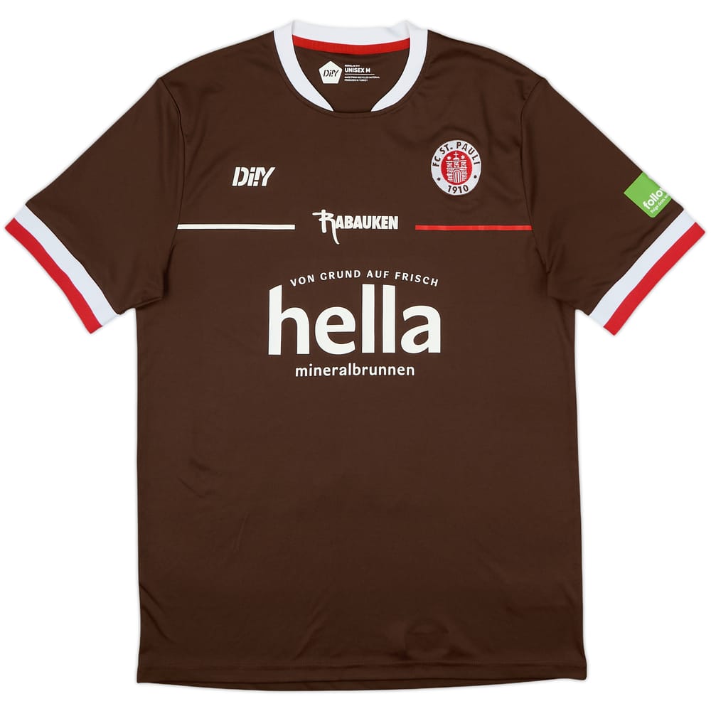 2021-22 St Pauli DIIY Training Shirt - 8/10 - (M)