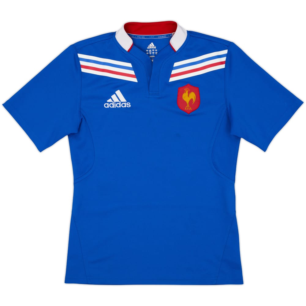 2012-13 France Rugby Home Shirt - 8/10 - (S)
