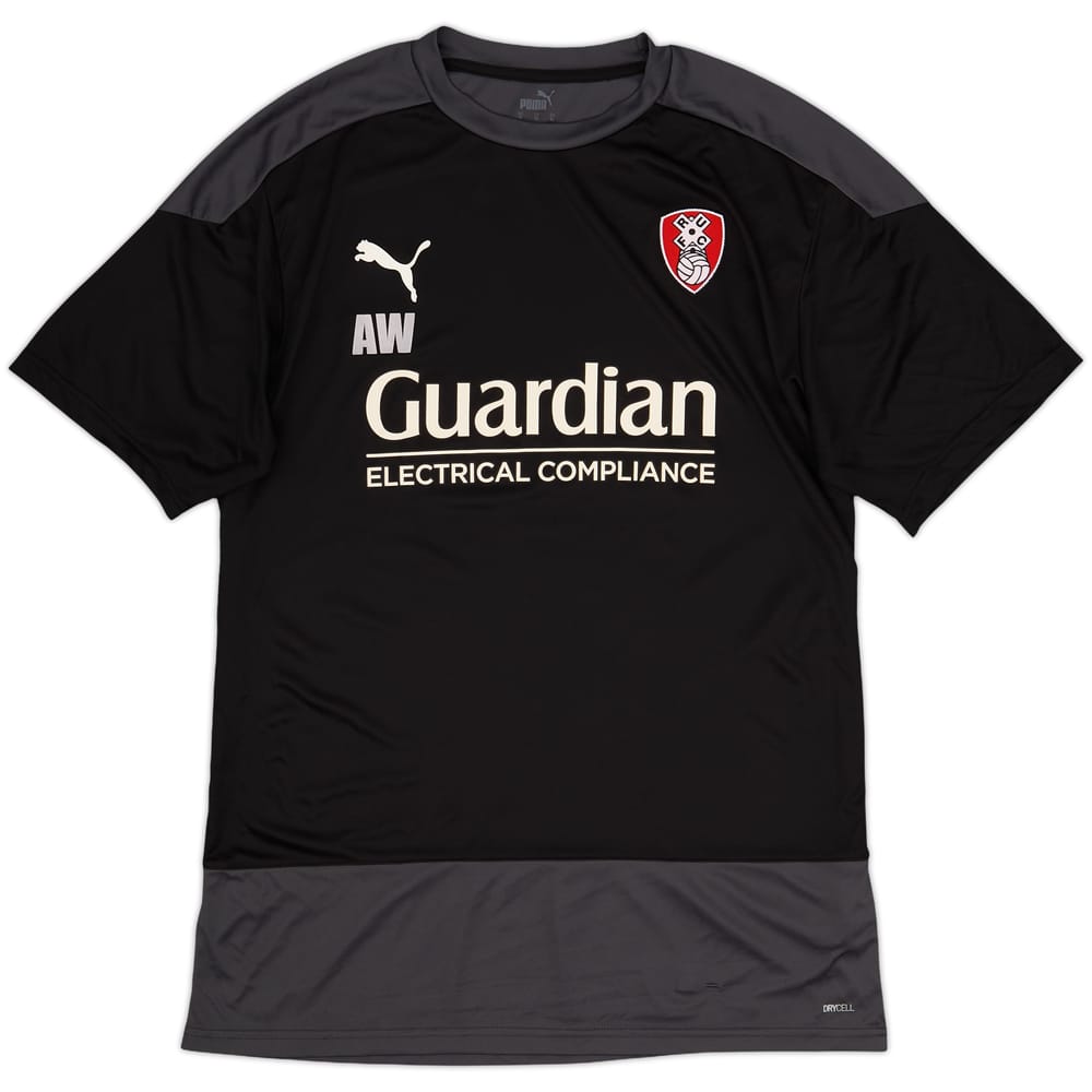 2019-20 Rotherham Staff Issue Puma Training Shirt AW - 8/10 - (XL)