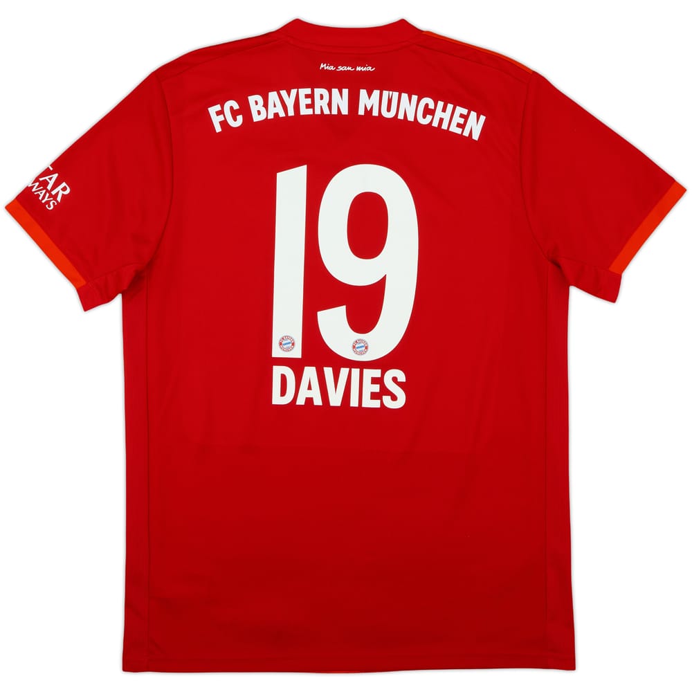 2019-20 Bayern Munich Home Shirt Davies #19 - 8/10 - (L)
