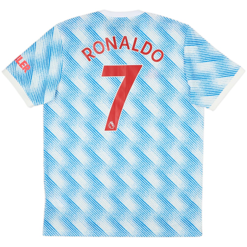 2021-22 Manchester Unido Camiseta Visitante Ronaldo #7 - 10/10 - (L)