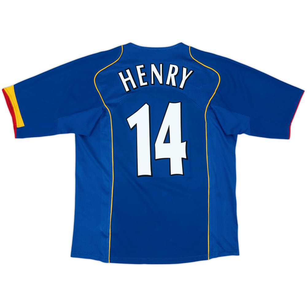 2004-06 Arsenal Away Shirt Henry #14 - 6/10 - (L)