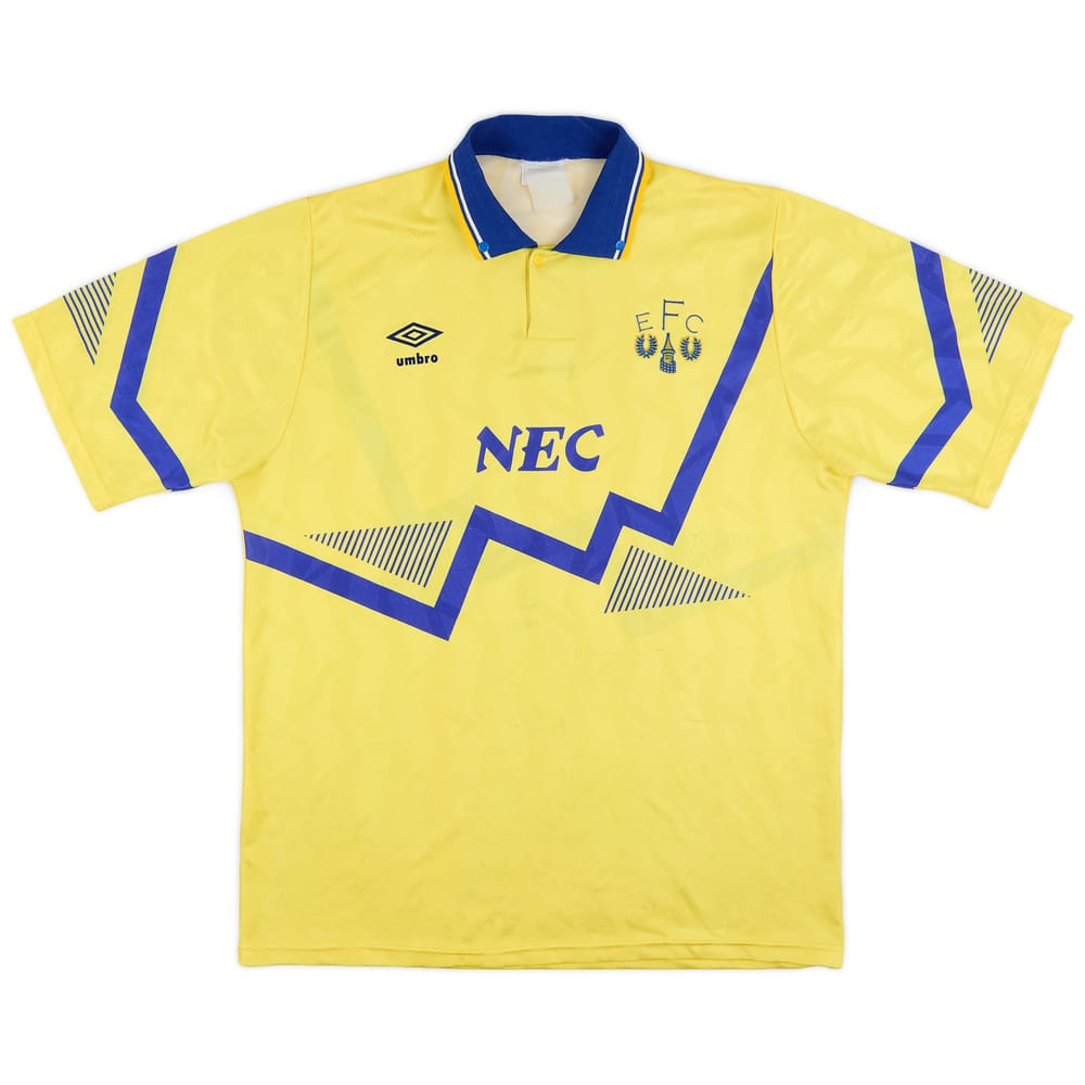 1990-92 Everton Away Shirt - 5/10 - (L)