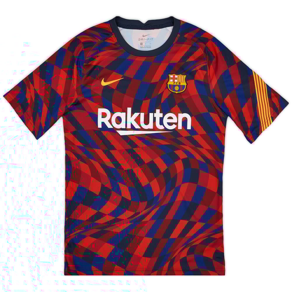 2020-21 Barcelona Nike Training Shirt - 7/10 - (S)