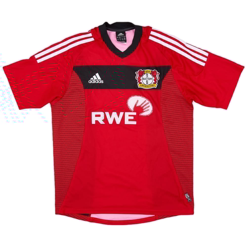 2002-04 Bayer Leverkusen Home Shirt - 8/10 - (XL.Boys)