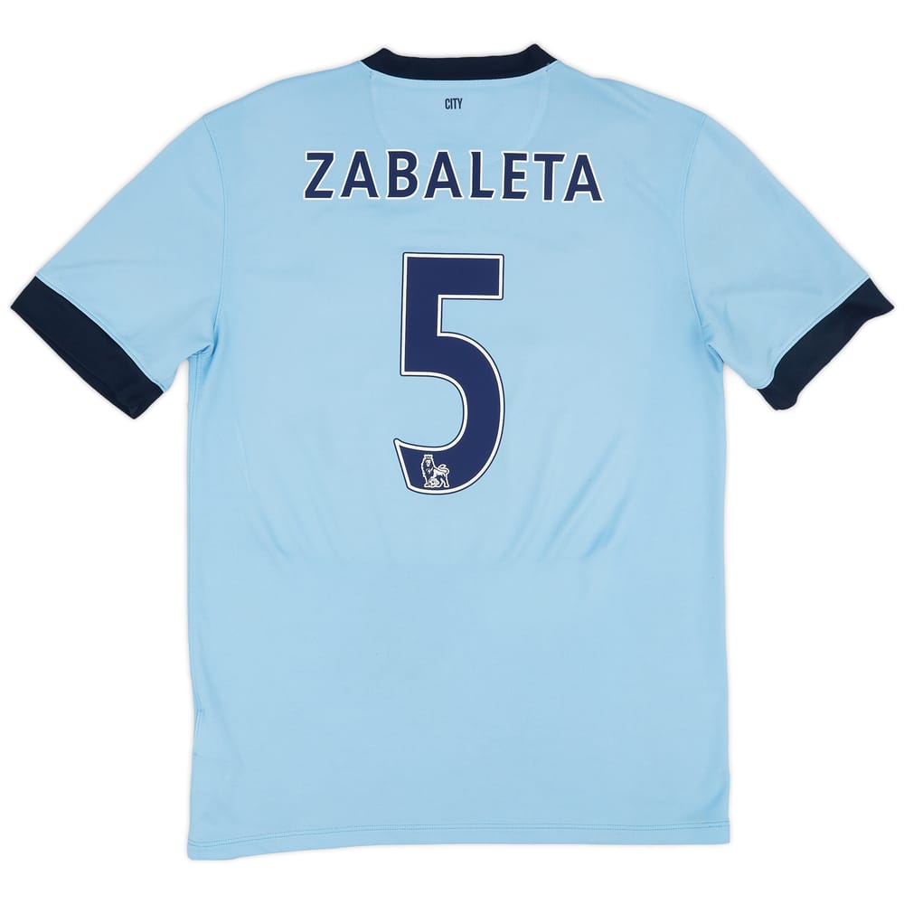 2014-15 Manchester City Home Shirt Zabaleta #5 - 7/10 - (L)