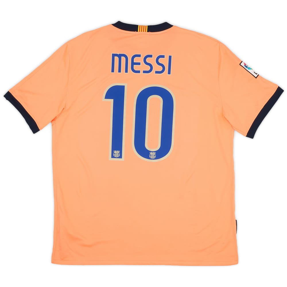 2009-10 Barcelona Away Shirt Messi #10 - 7/10 - (XL)