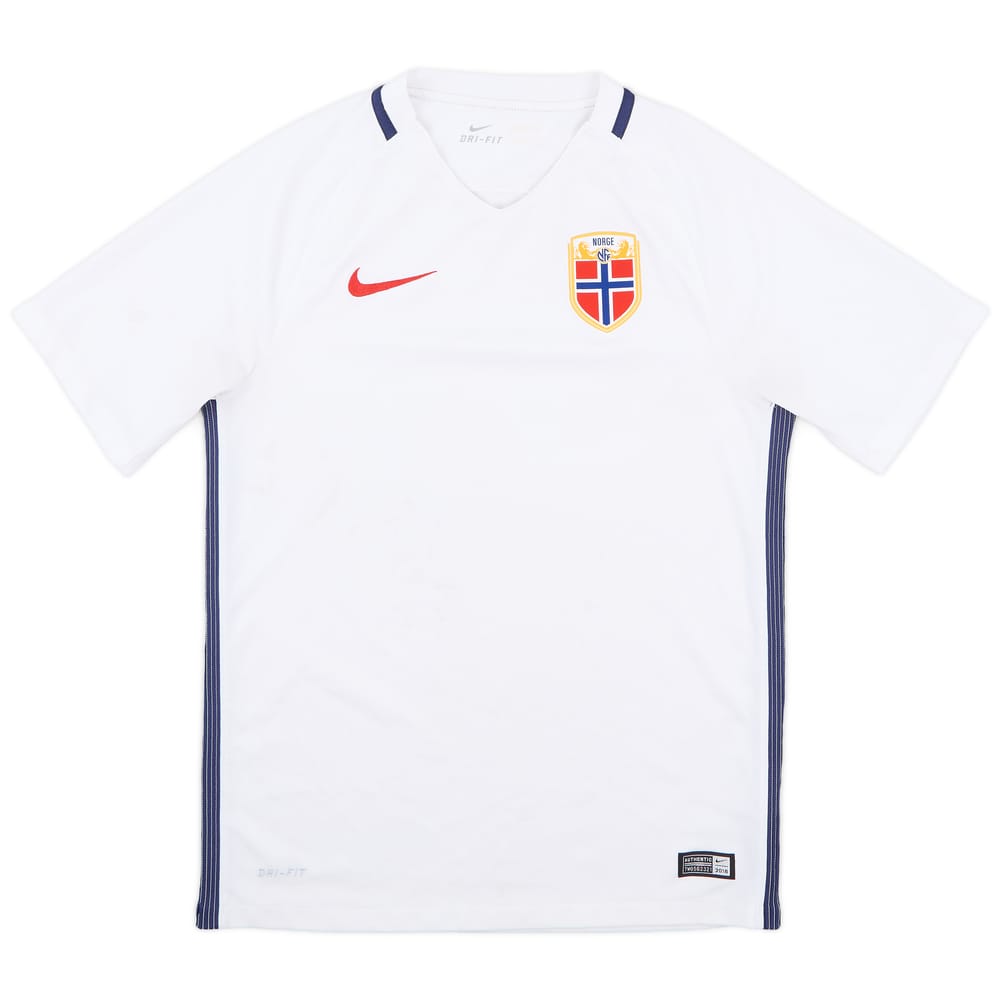 2016-18 Norway Away Shirt - 4/10 - (S)