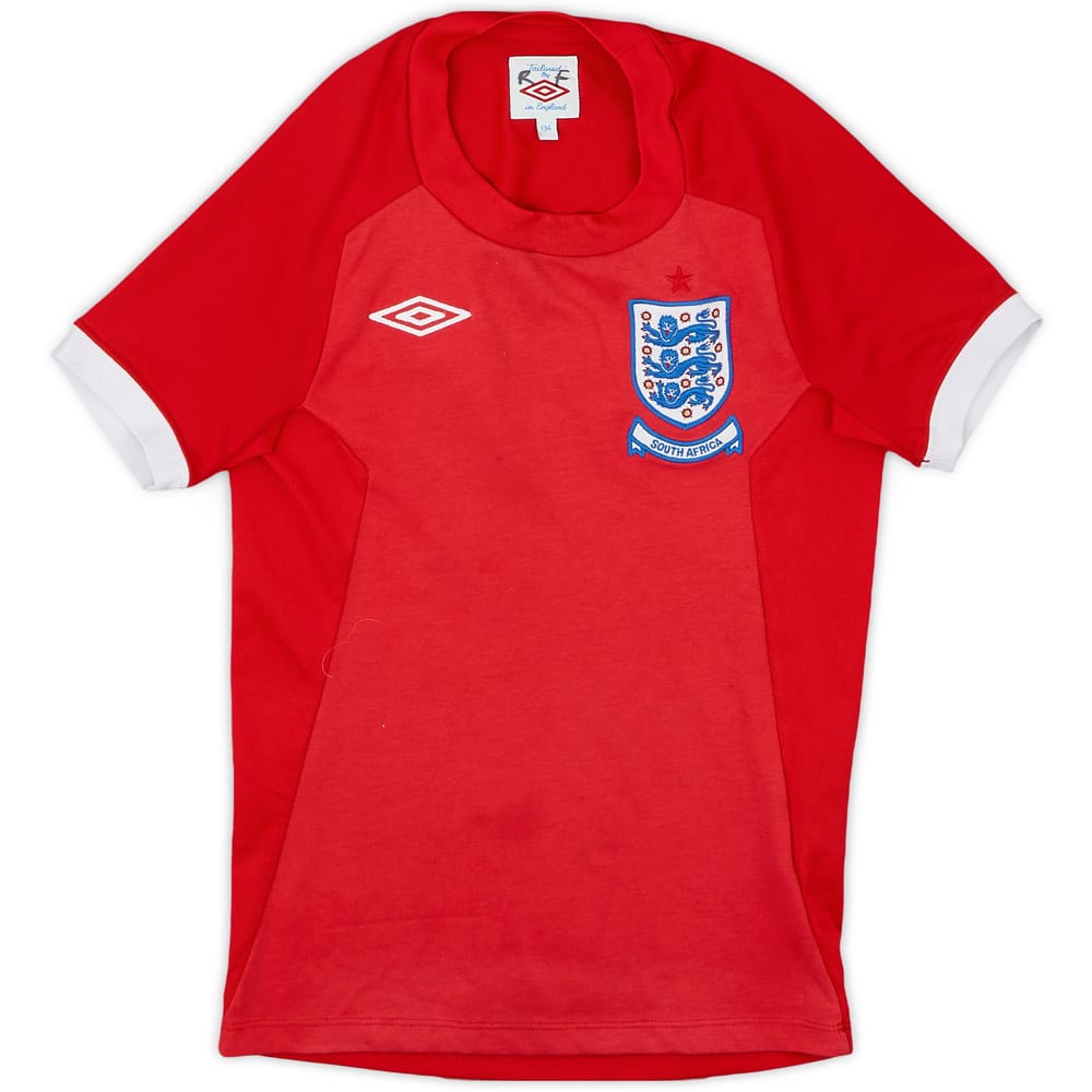 2010-11 England Away Shirt - 8/10 - (S.Boys)