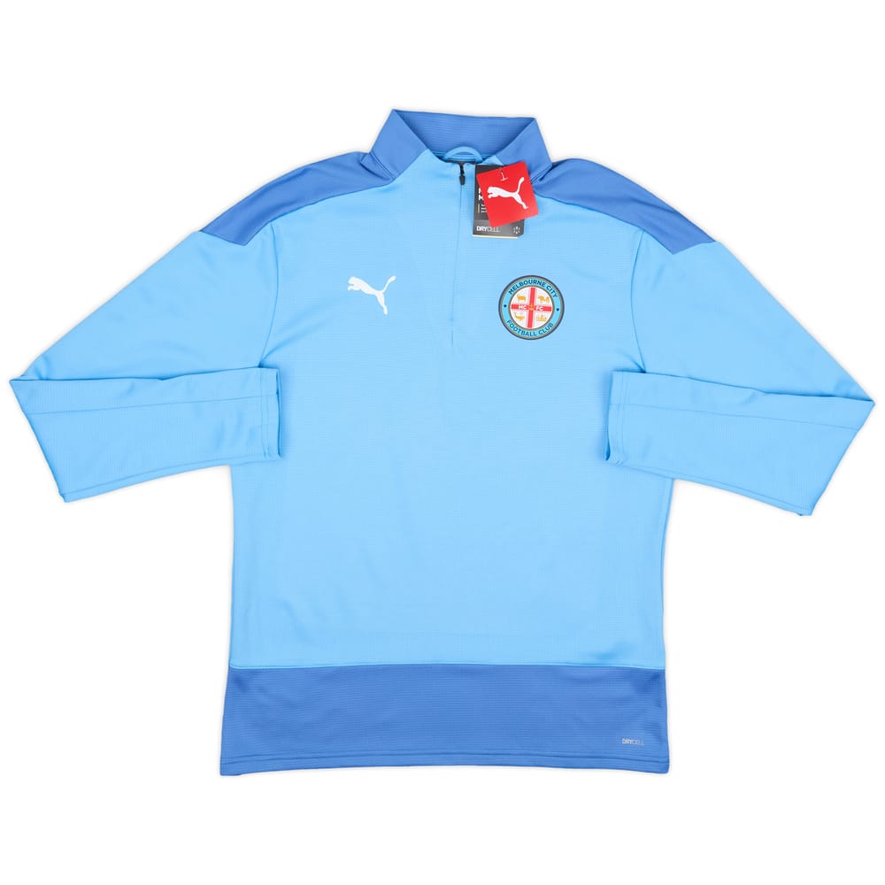 2023-24 Melbourne City Puma 1/4 Zip Training Top