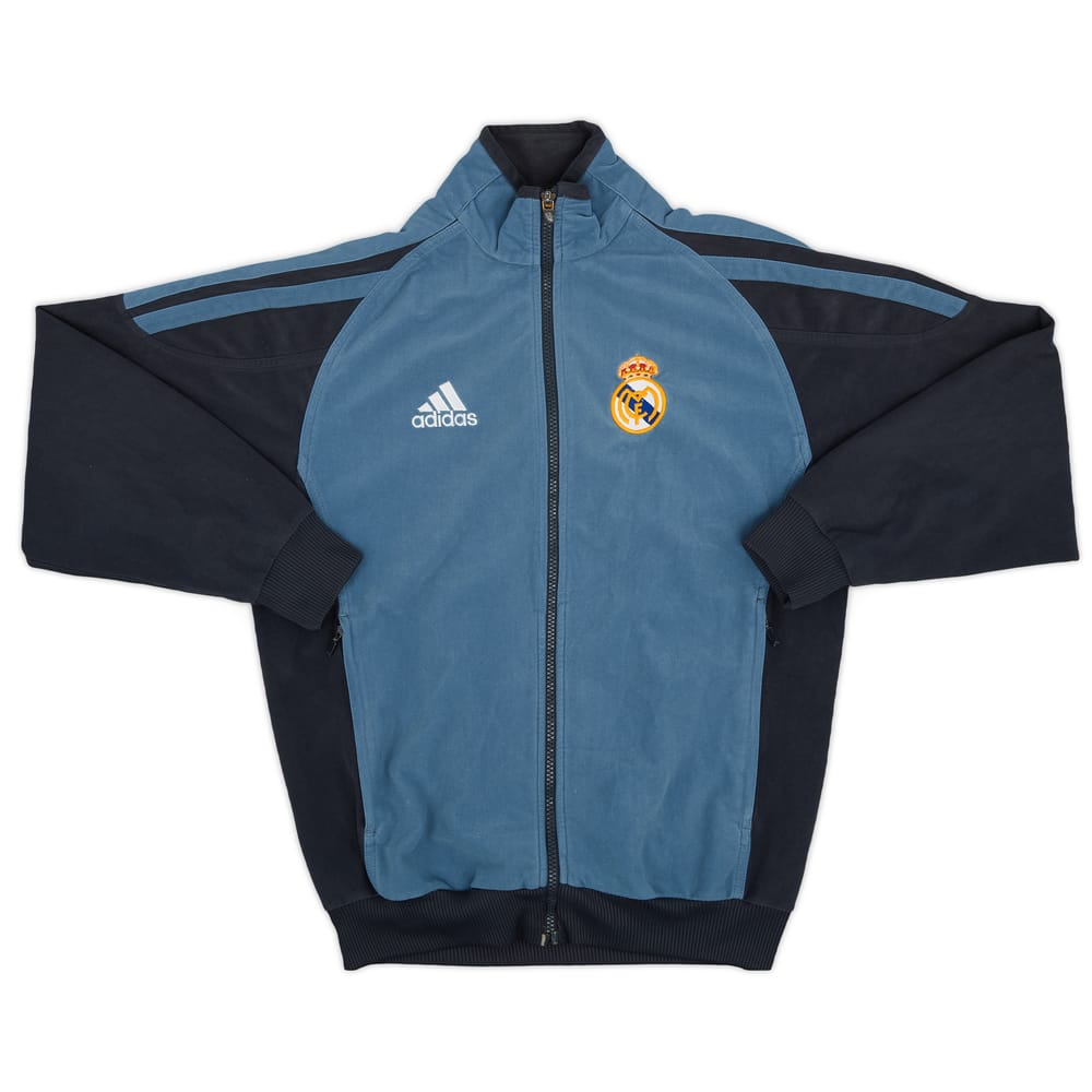 2001-02 Real Madrid adidas Track Jacket - 8/10 - (XL.Boys)