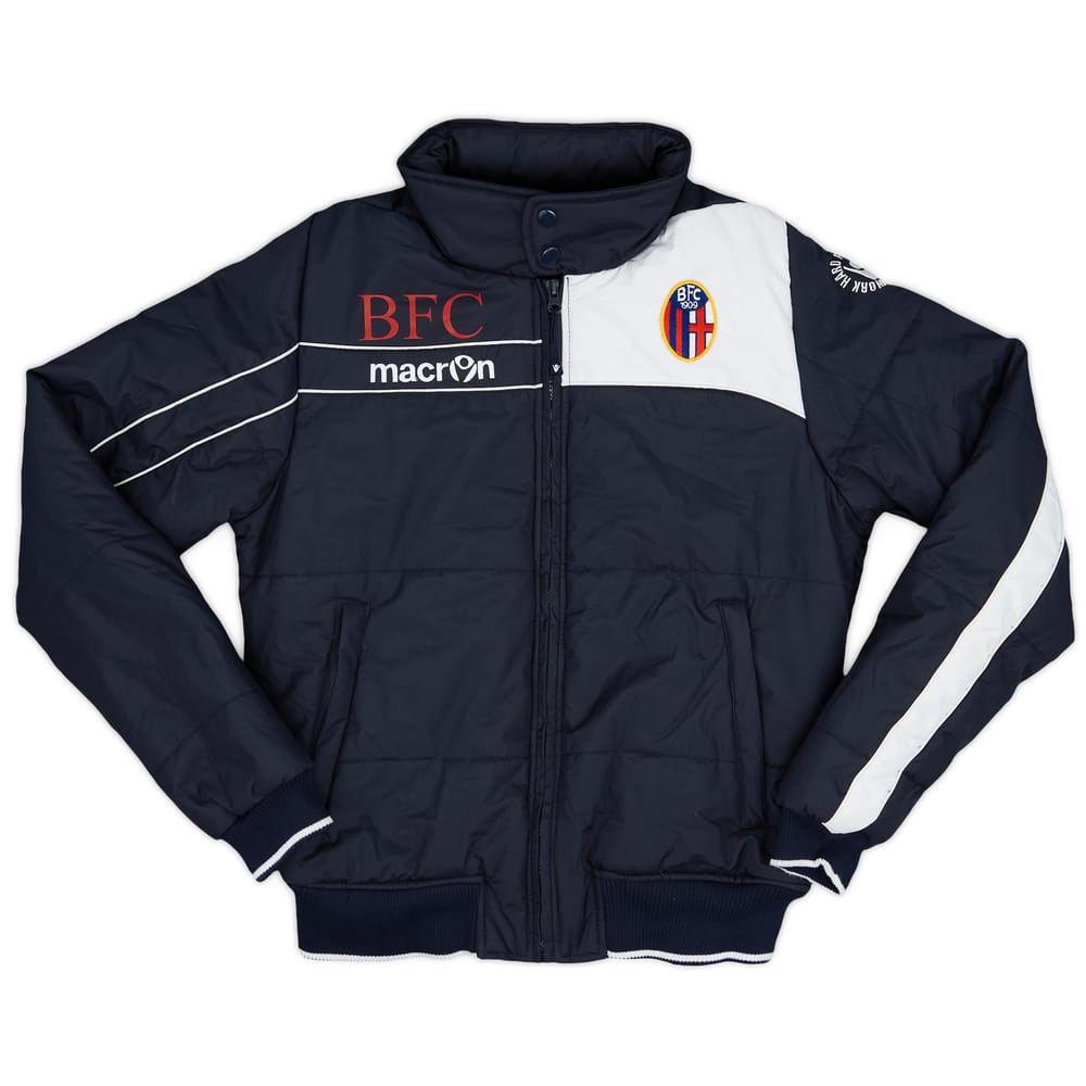 2009-10 Bologna Macron Padded Bench Coat - 9/10 - (S)