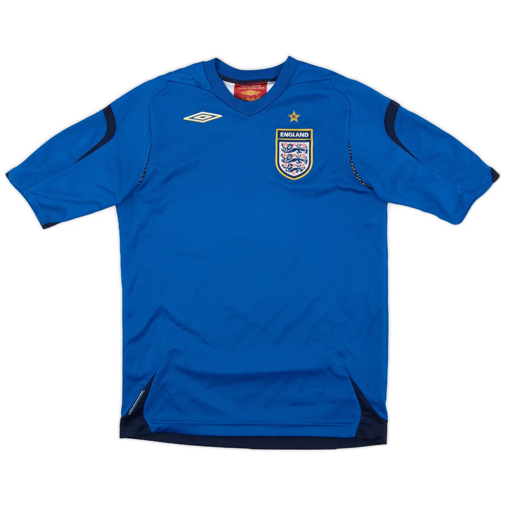 2006-08 England GK S/S Shirt - 9/10 - (L.Boys)