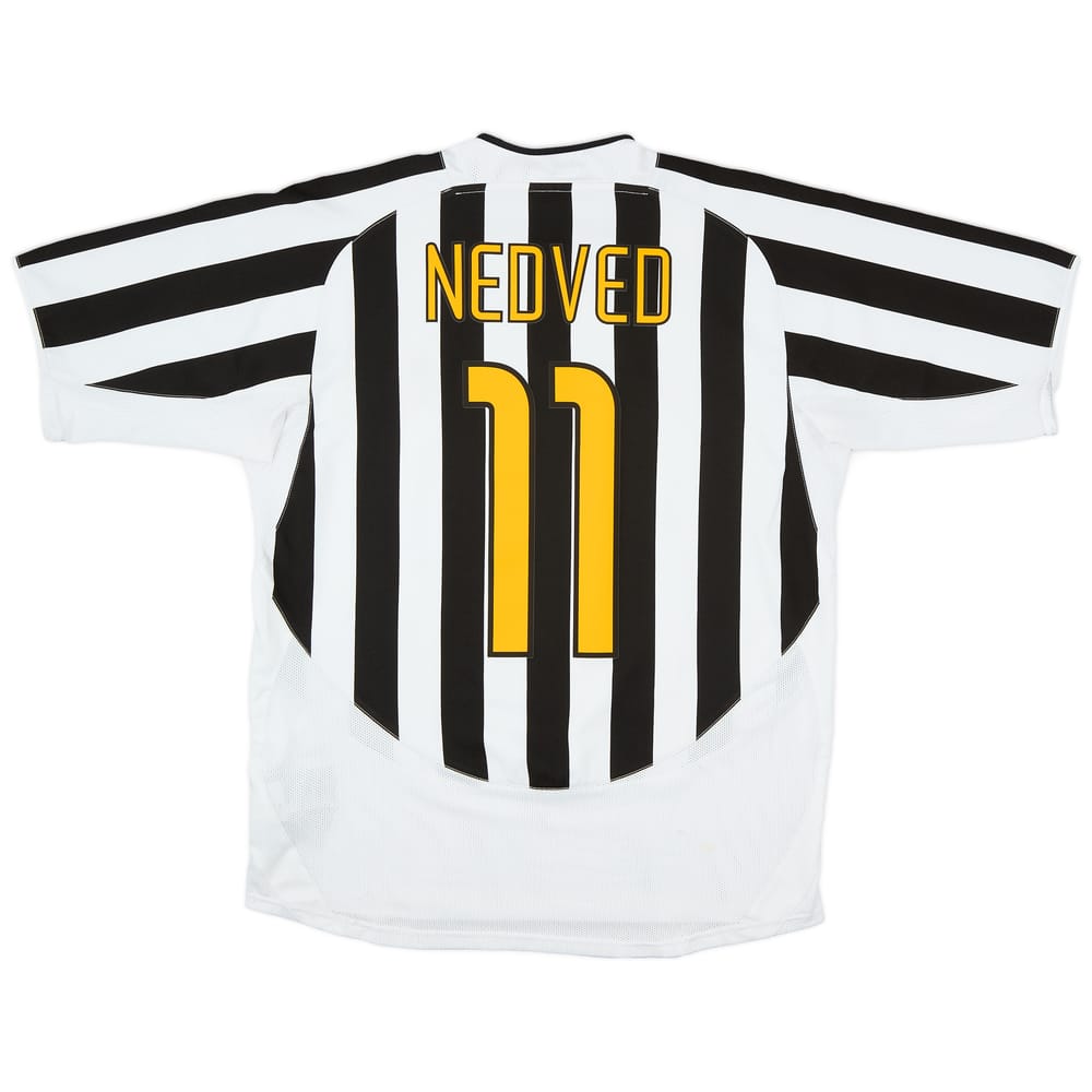2003-04 Juventus Home Shirt Nedved #11 - 6/10 - (L)