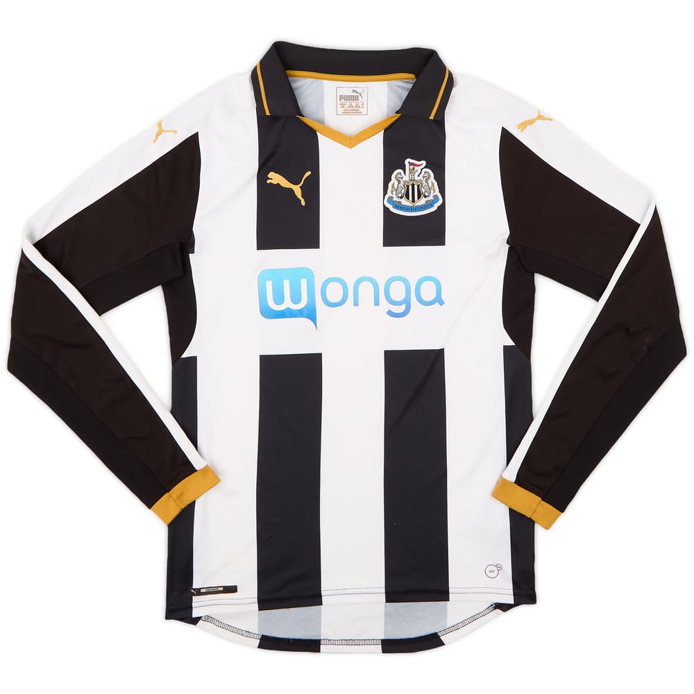 2016-17 Newcastle Home L/S Shirt - 7/10 - (S)