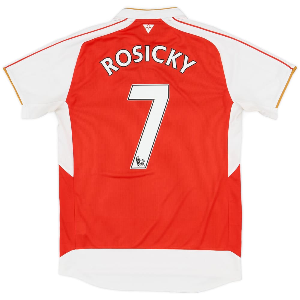 2015-16 Arsenal Home Shirt Rosicky #7 - 6/10 - (S)