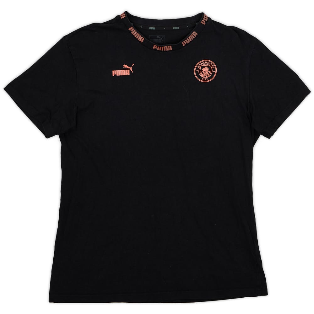 2019-20 Manchester City Puma Cotton Tee - 8/10 - (M)
