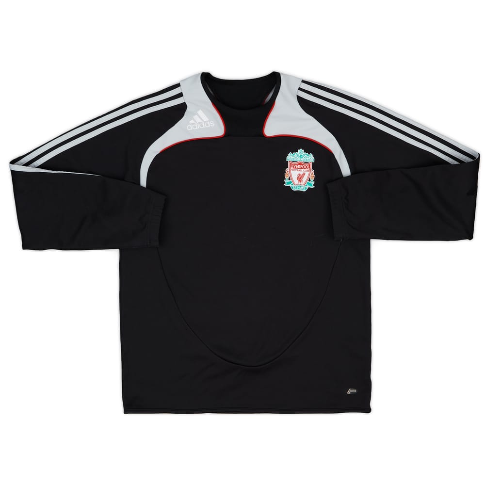 2008-09 Liverpool adidas Sweat Top - 8/10 - (M)