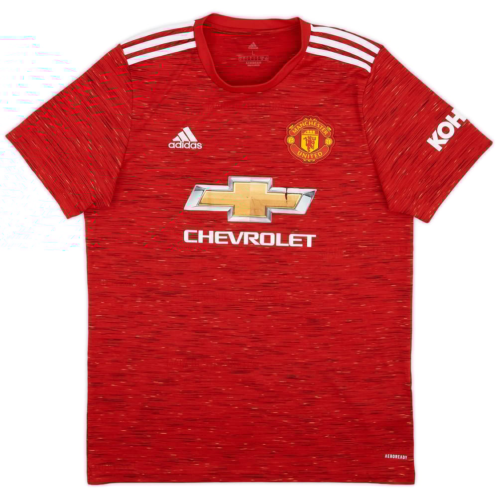 2020-21 Manchester United Home Shirt - 4/10 - (L)
