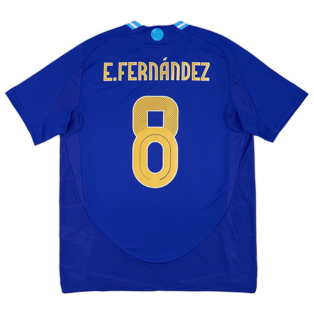2024-25 Argentina Away Authentic Shirt E.Fernandez #8