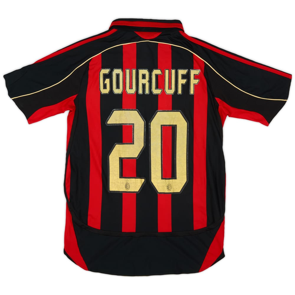 2006-07 AC Milan Home Shirt Gourcuff #20 - 5/10 - (S)
