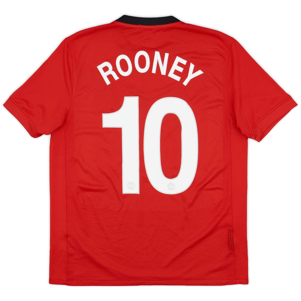 2009-10 Manchester United Home Shirt Rooney #10 - 6/10 - (M)