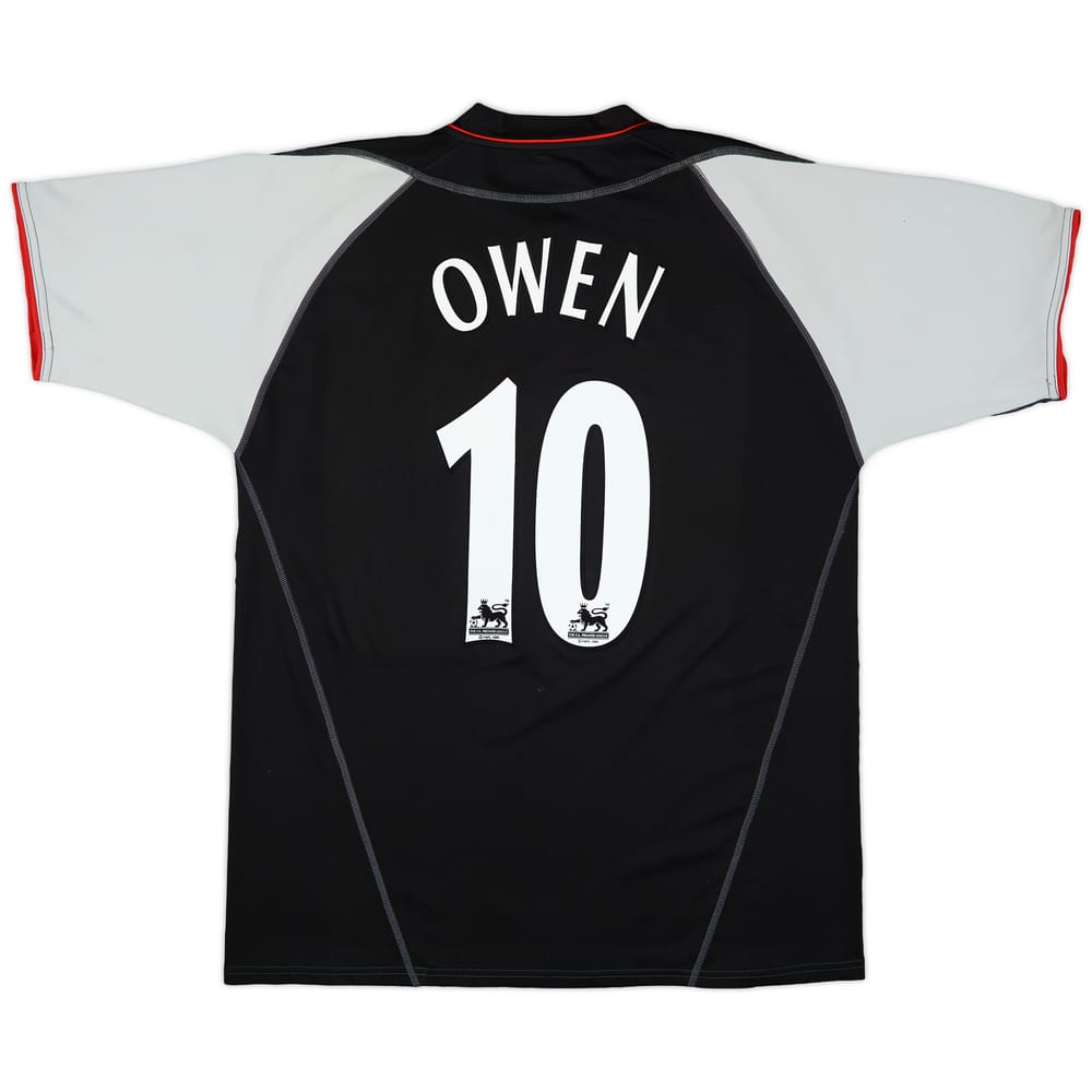 2002-04 Liverpool Away Shirt Owen #10 - 7/10 - (XL)