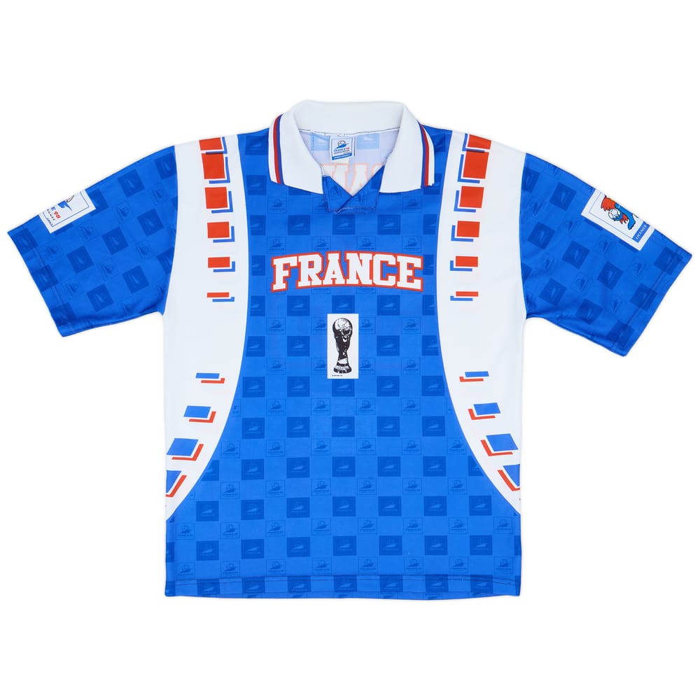 1998 France 98 Coupe Du Monde Leisure Shirt France #98 - 8/10 - (XL)