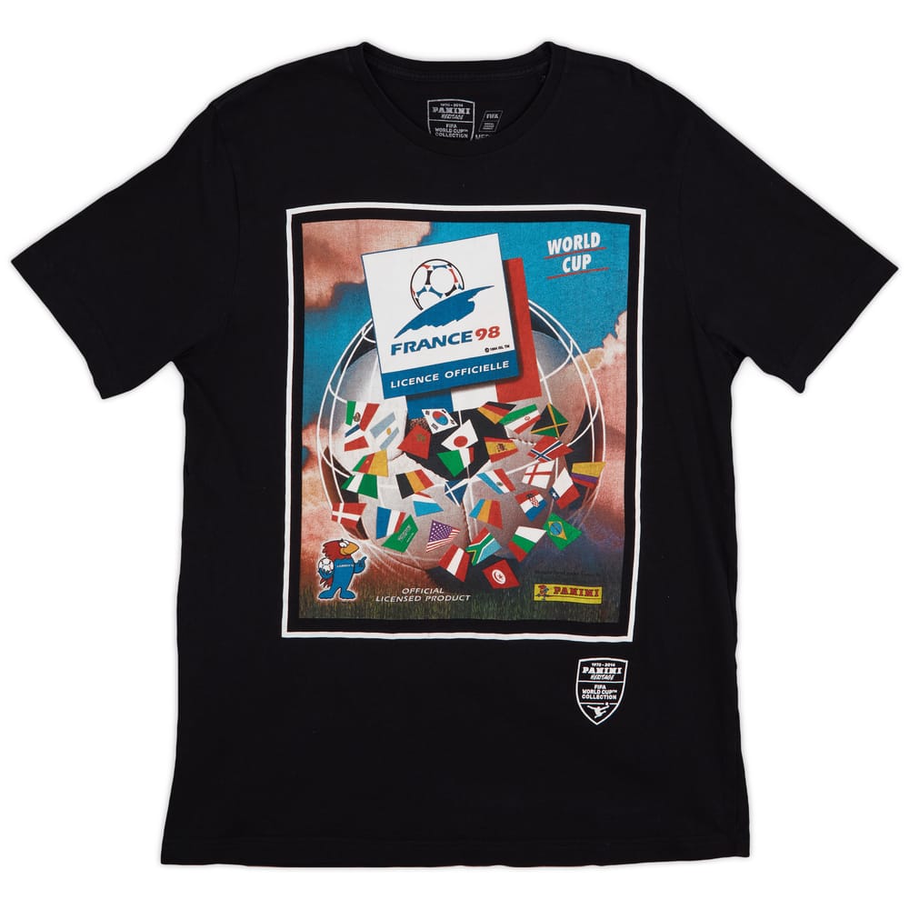 2014 'Coupe du Monde France 98' Panini Graphic Tee - 9/10 - (M)