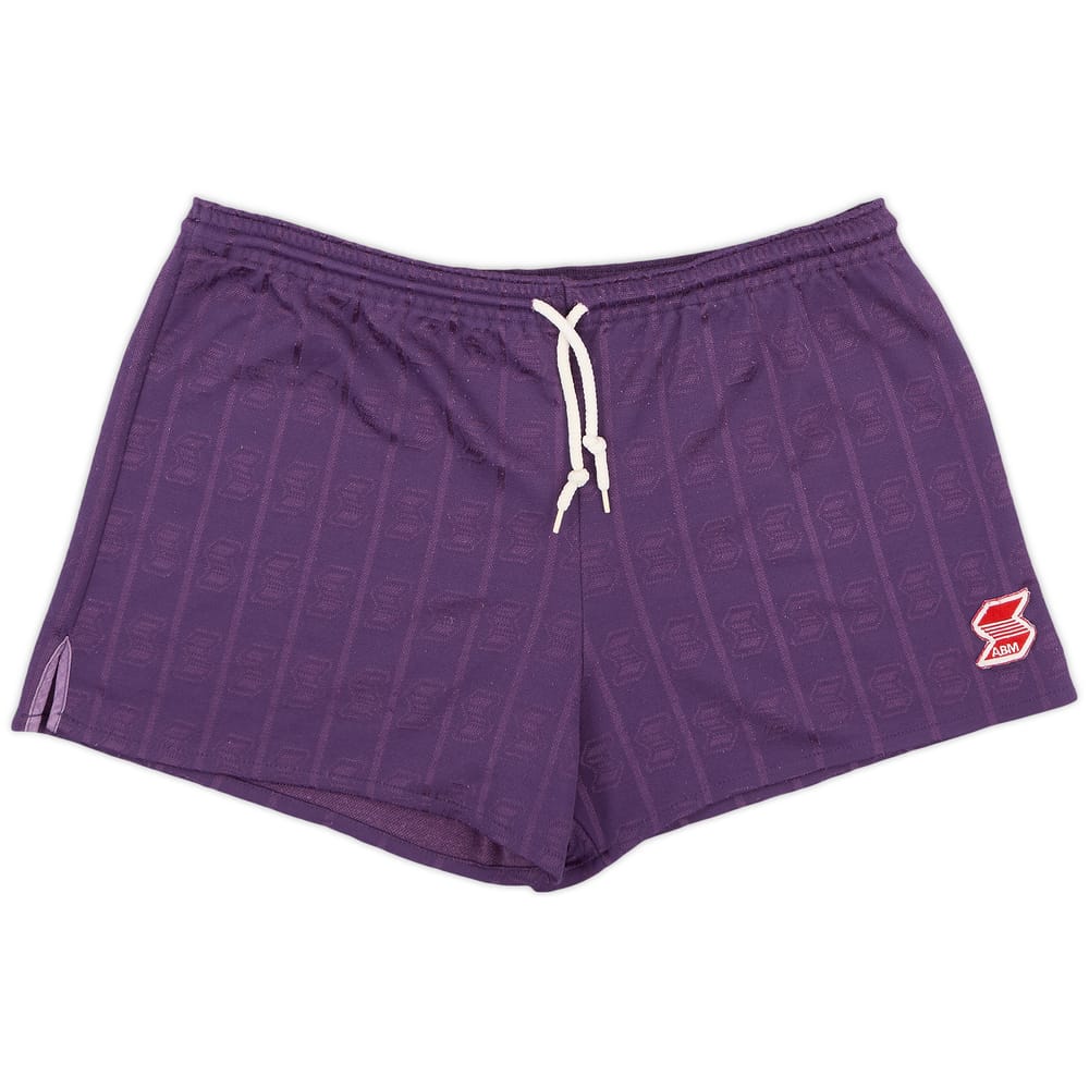 1990-91 Fiorentina Home Shorts - 6/10 - (L)