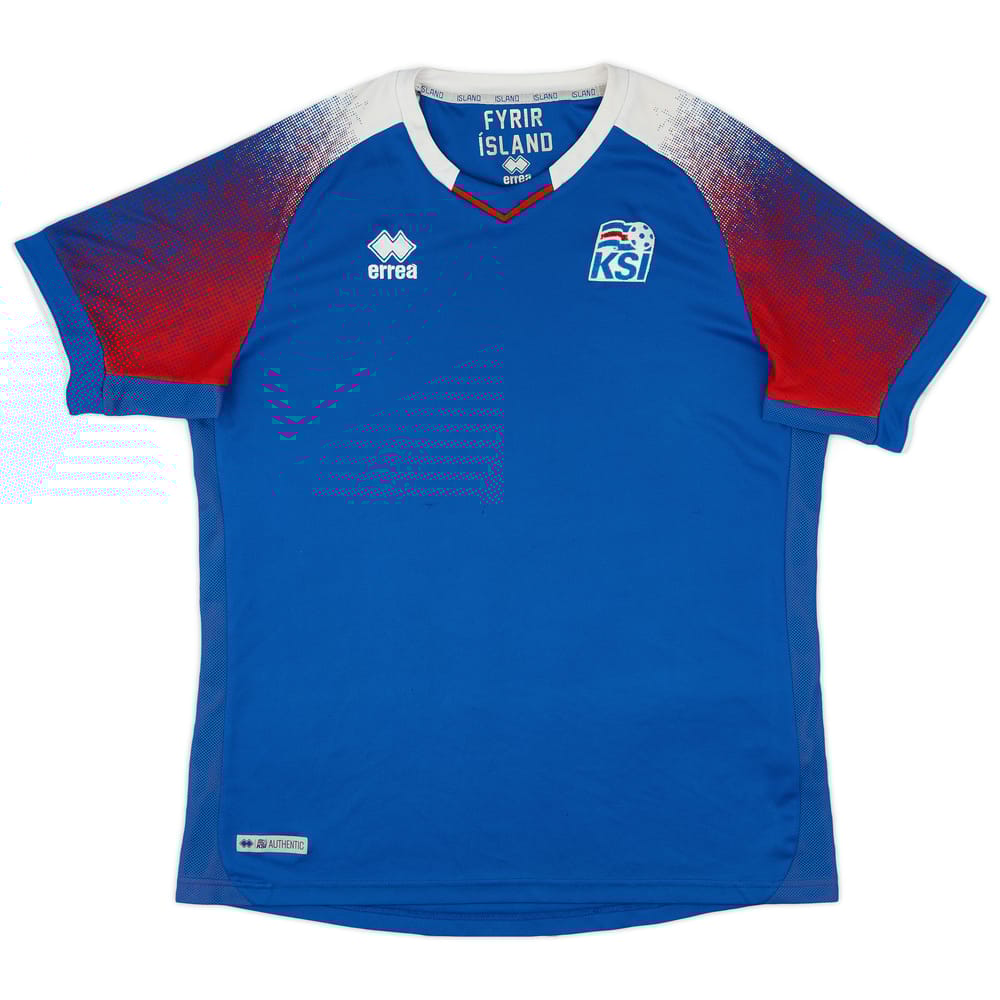 2018-19 Iceland Home Shirt - 8/10 - (XL)