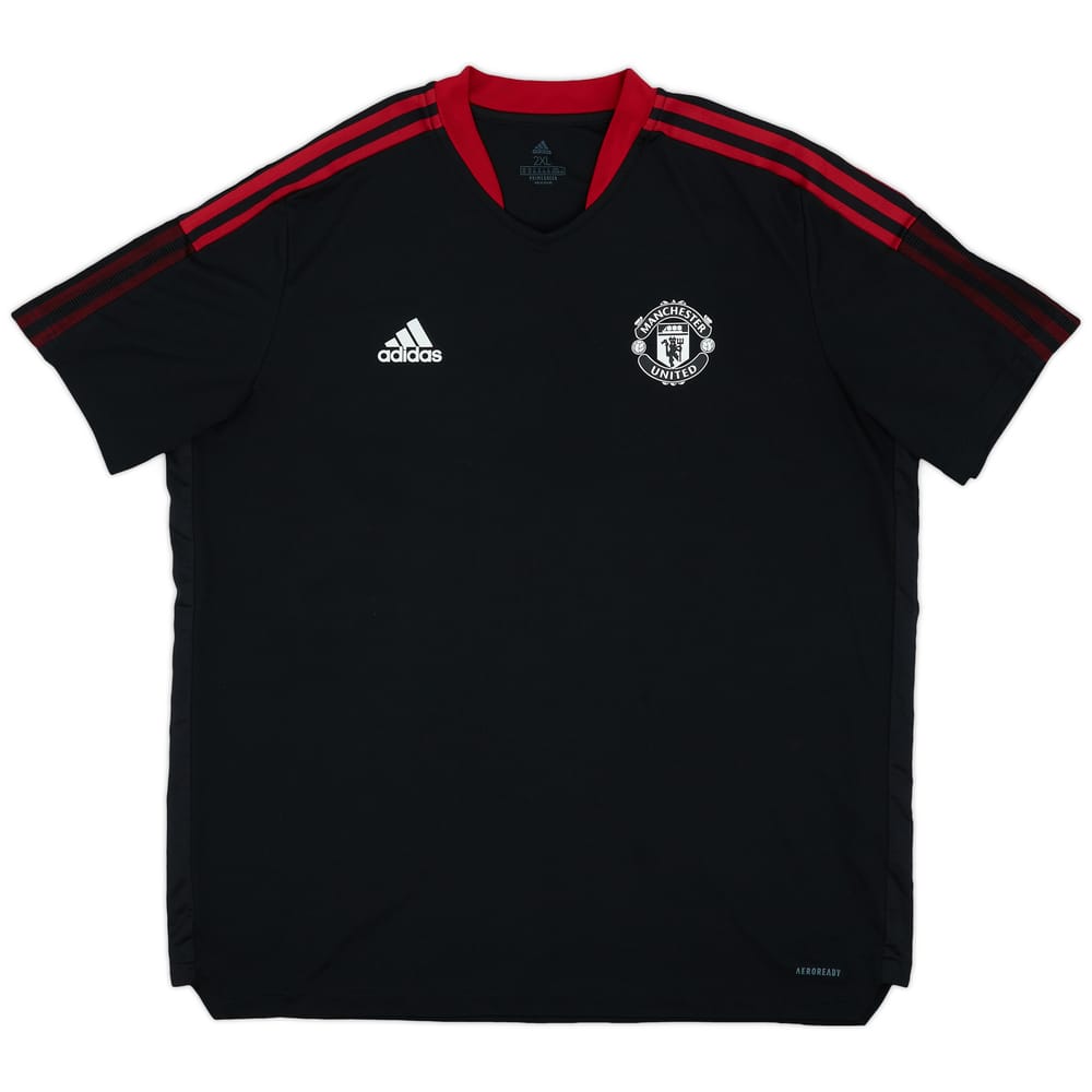2021-22 Manchester United adidas Training Shirt - 9/10 - (XXL)