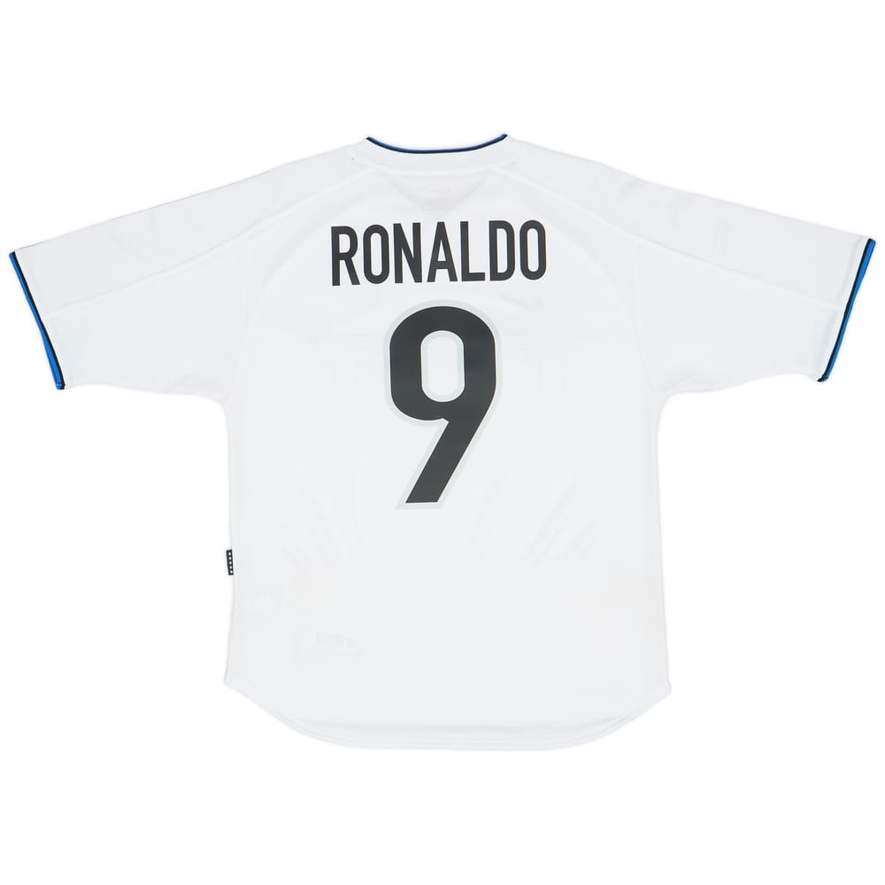 1999-00 Inter Milan Away Shirt Ronaldo #9 - 8/10 - (S)