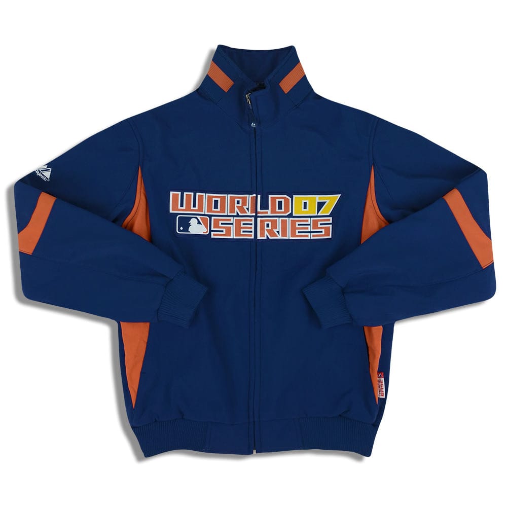 2007 MLB World Series Majestic Therma Base Jacket S