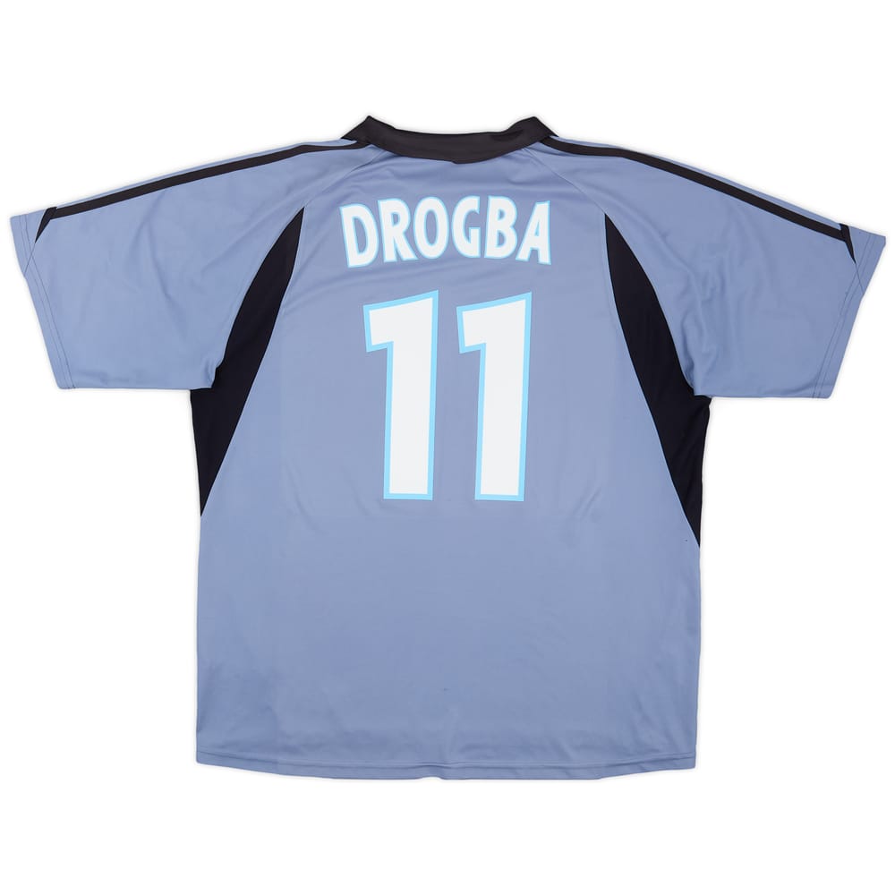 2003-04 Olympique Marseille Third Shirt Drogba #11 - 6/10 - (L)