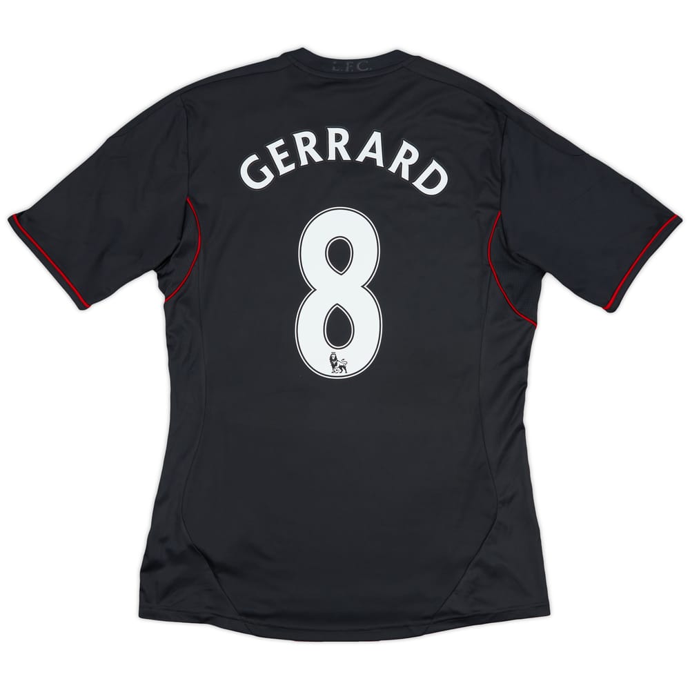 2011-12 Liverpool Away Shirt Gerrard #8 - 7/10 - (M)