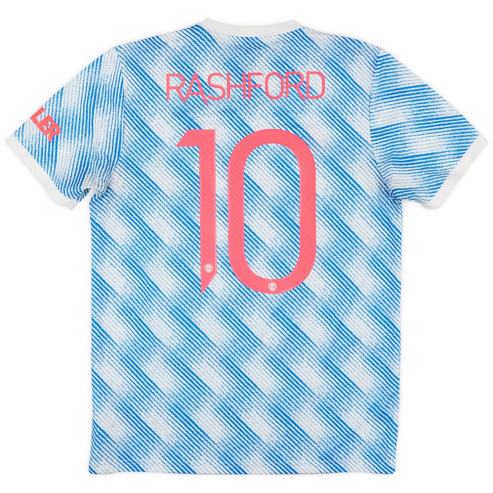 2021-22 Manchester United Away Shirt Rashford #10 - 8/10 - (M)
