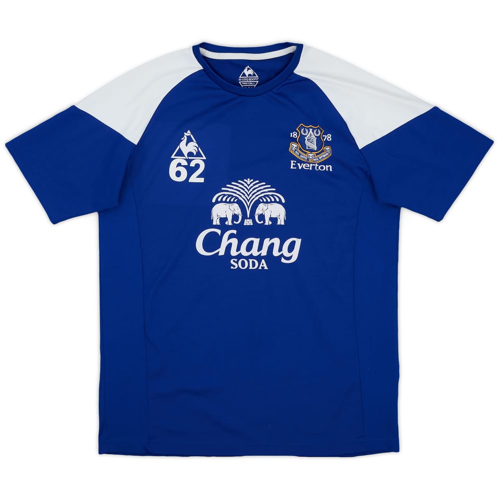 2010-11 Everton Le Coq Sportif Player Issue Training Shirt #62 - 7/10 - (M)