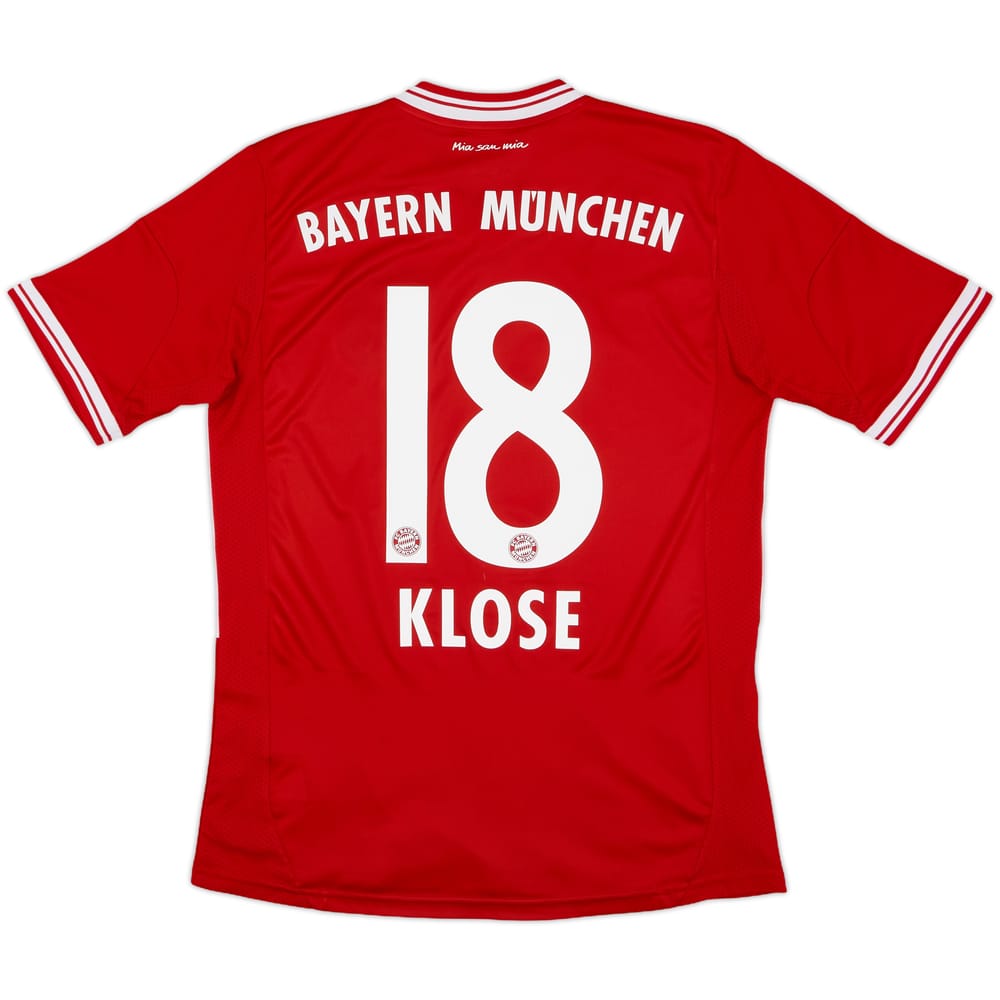 2013-14 Bayern Munich Home Shirt Klose #18 - 8/10 - (XL.Boys)