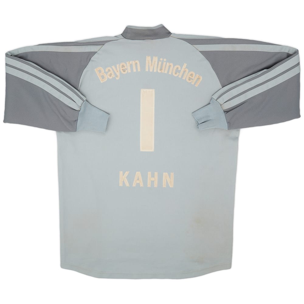 2001-02 Bayern Munich GK Shirt Kahn #1 - 7/10 - (S)