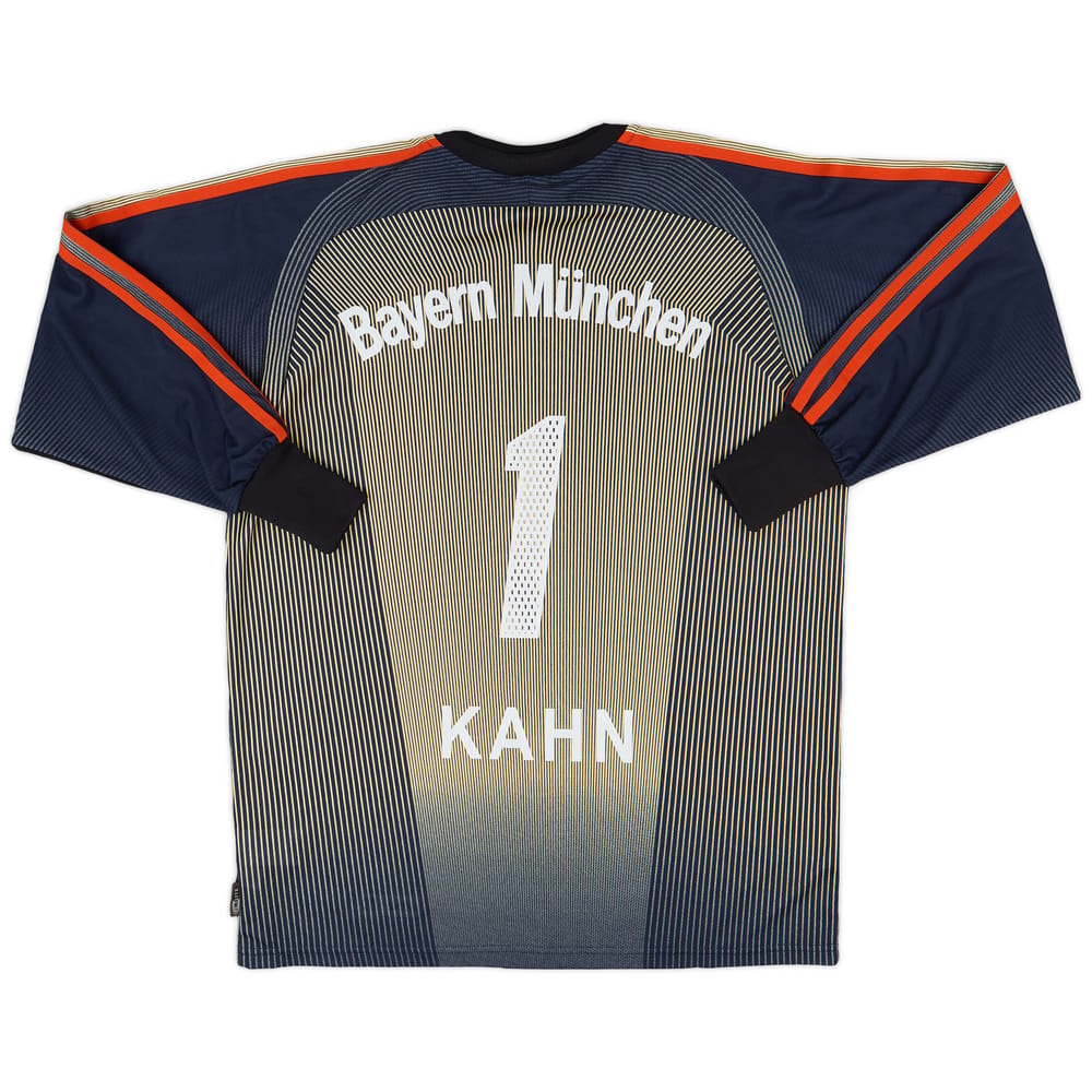 2003-04 Bayern Munich GK Shirt Kahn #1 - 7/10 - (S)