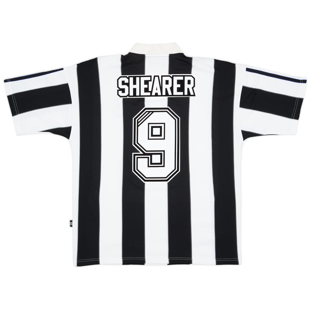 1995-97 Newcastle Home Shirt Shearer #9 - 8/10 - (M)