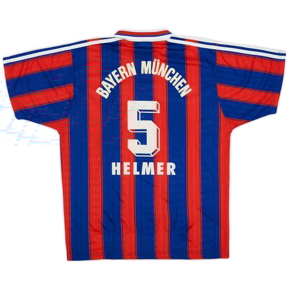 1995-97 Bayern Munich Home Shirt Helmer #5 - 6/10 - (M)