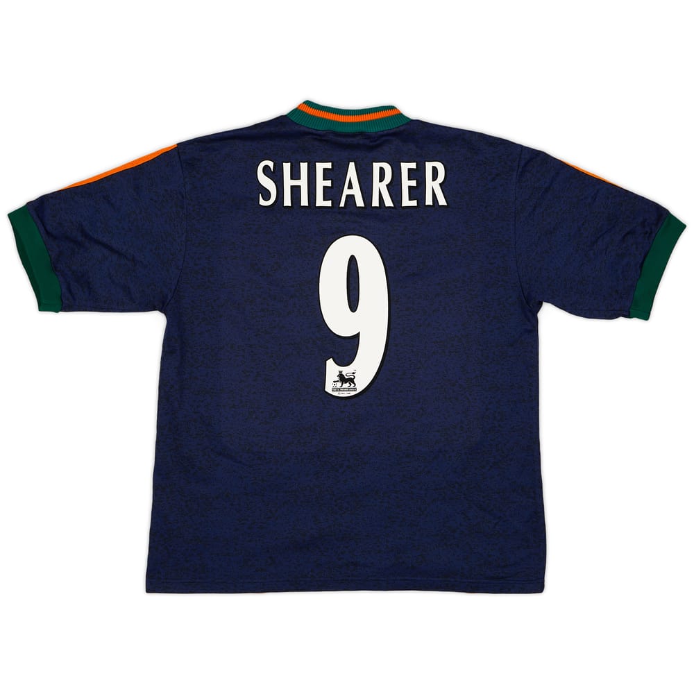 1997-98 Newcastle Away Shirt Shearer #9 - 8/10 - (L)