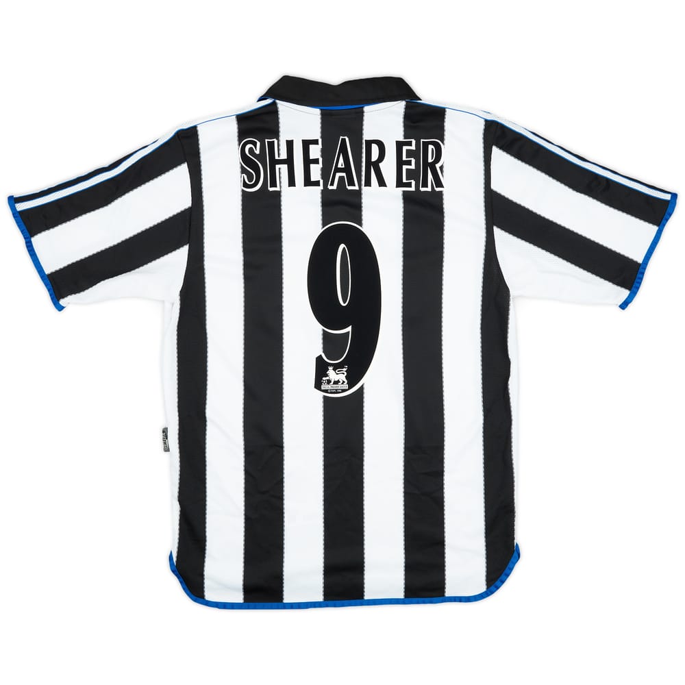 2000-01 Newcastle Home Shirt Shearer #9 - 9/10 - (M)